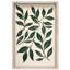 Oliver Gal Leaf Linen II Floral and Botanical - Luxury Shadowbox Framed Wall Art-143001014-143001015