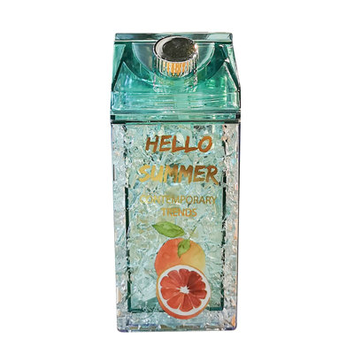 Water Bottle Milk Carton Water Bottle Transparent Milk Bottle Portable Plastic Transparent Bottle Water Bottle Milk Carton Water Bottle Transparent Milk Bottle Portable Plastic Transparent Bottle