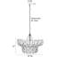 Bilal 8 - Light Iron Chandelier