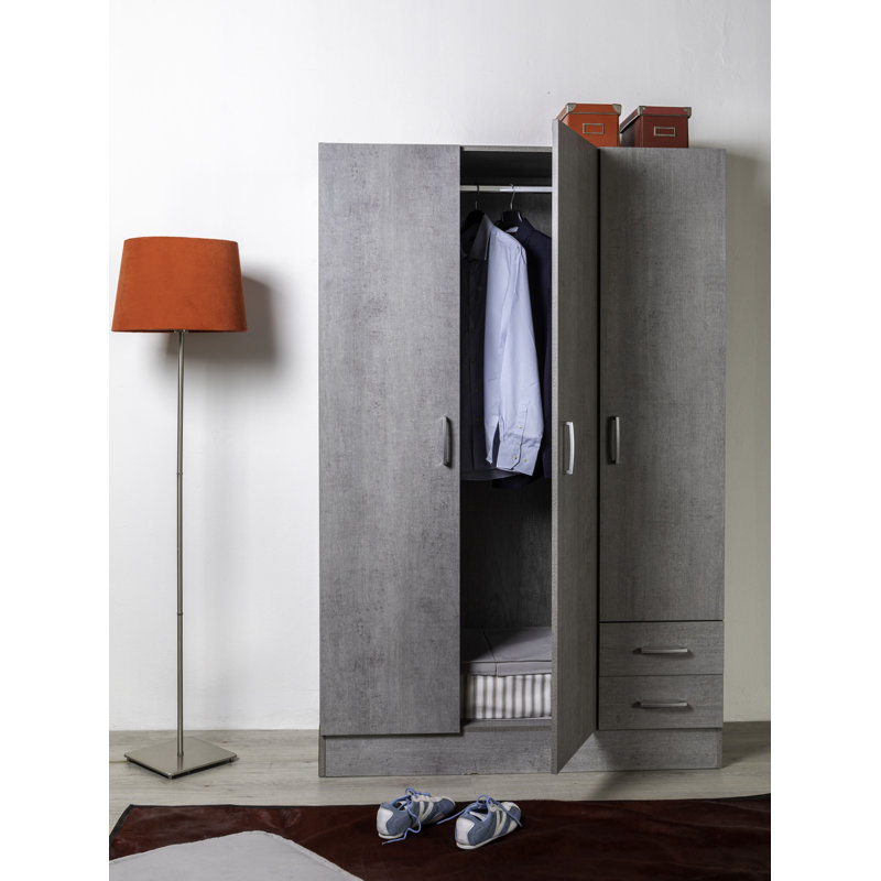 Facile 3 Door Wardrobe
