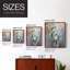 ANIMALS Series, impression encadrée en bois massif-1516102432-1516102445