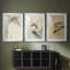 VintageJapan X  -Custom Framed  Premium Print W Matt - 3 Pieces-1010845447