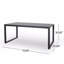 Outdoor Aluminum Patio Dining Table