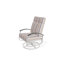 Chaise berçante pivotante réglable avec coussins Askar-26024616-26026972-26026980