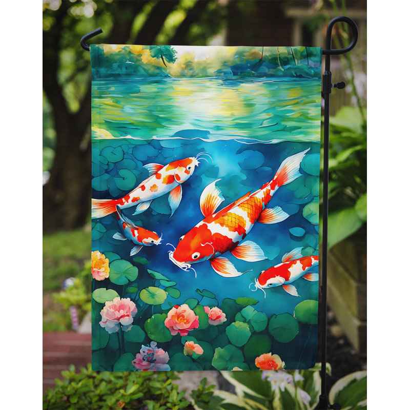 Davidsville Double Sided 15.5'' H x 11.25'' W Polyester Garden Flag