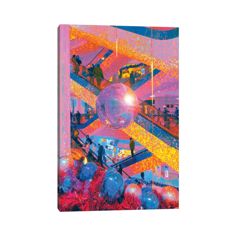 Disco Never Died By Nathan Head - Wrapped Canvas Graphic Art - Wrapped Canvas Print, 66.04 cm H x 45.72 cm W x 3.175 cm D