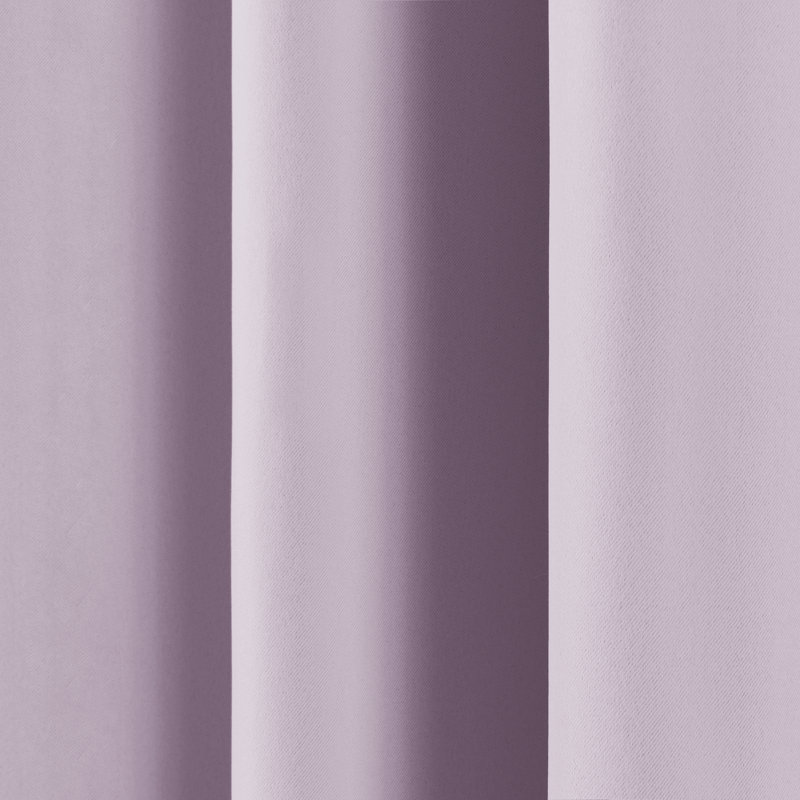 Paire de rideaux occultant Aubreey, Lilas, L 52 po x L 96 po