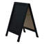 Tableau noir 40 po x 20 po avec craie et gomme-414863729