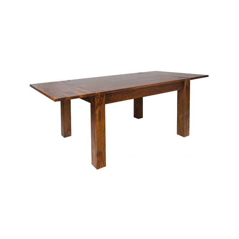 Granby Solid Wood Dining Table, Teak, 90 cm W x 160-240 cm L