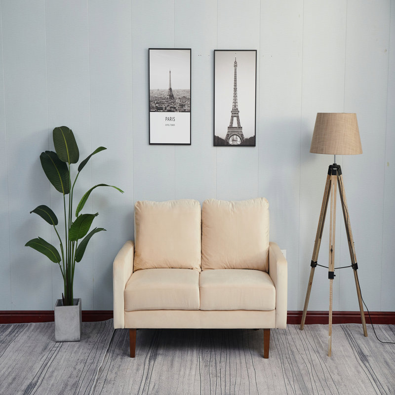 Causeuse beige