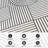 Contemporary Stripe Arch Design Area Rug-36700744