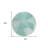 HomeRoots Round Machine Woven Area Rug