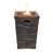 29"H Stone Look Column Gas Fire Pit with 32K BTU & Adjustable Flame
