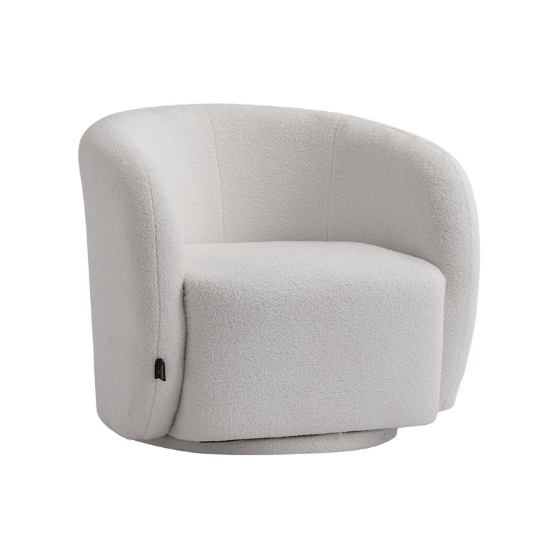 Jhirayr Upholstered Swivel Armchair