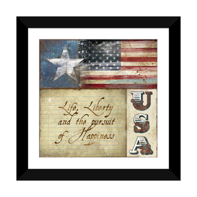 « usa » par carol robinson, impression sur toile tendue