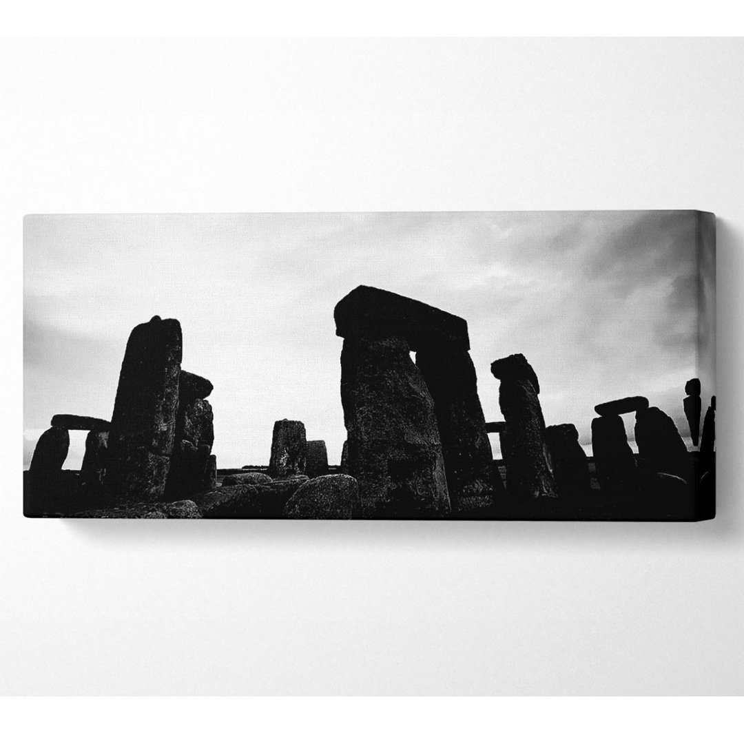 Stonehenge B N W - Kunstdrucke auf Leinwand