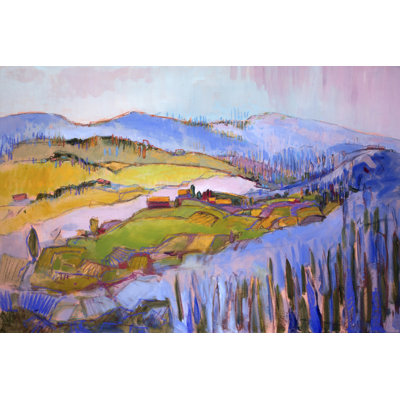 Tansie Cascading Dream III by Dorothy Fagan - Wrapped Canvas Print