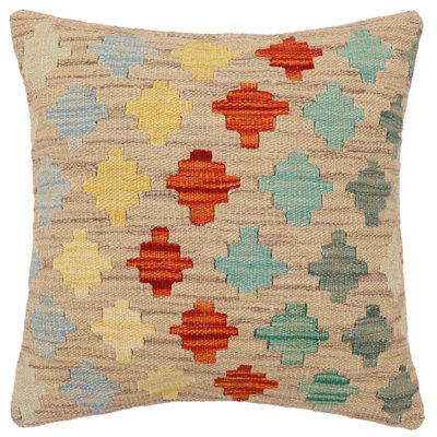Housse et insert de coussin carré 100% laine