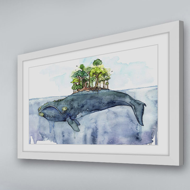 Rachel Byler - Single Picture Frame Painting, 61cm H x 91cm W x 3.81cm D