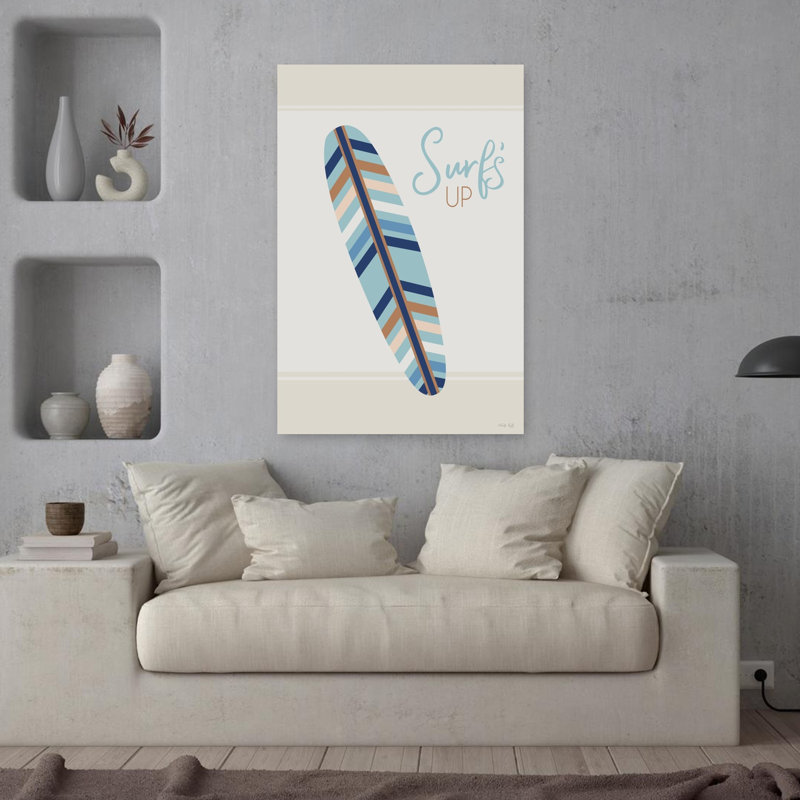 Surf's Up Coastal Art, H 36 po x l 24 po