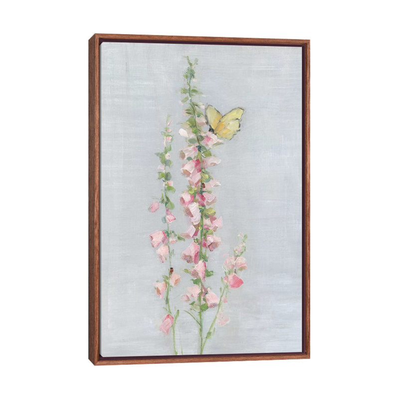 Foxglove Garden II par Sally Swatland - reproduction d'art, Pas de tapis, H 26 po x l 18 po x 1,5 po