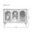 Modern Minimalist Design Display Cabinet