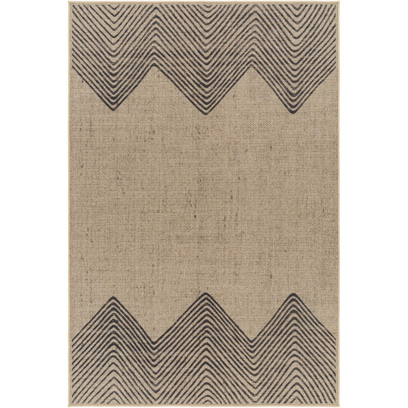 Leni Chevron Indoor Rug, Rectangle 8' x 10'