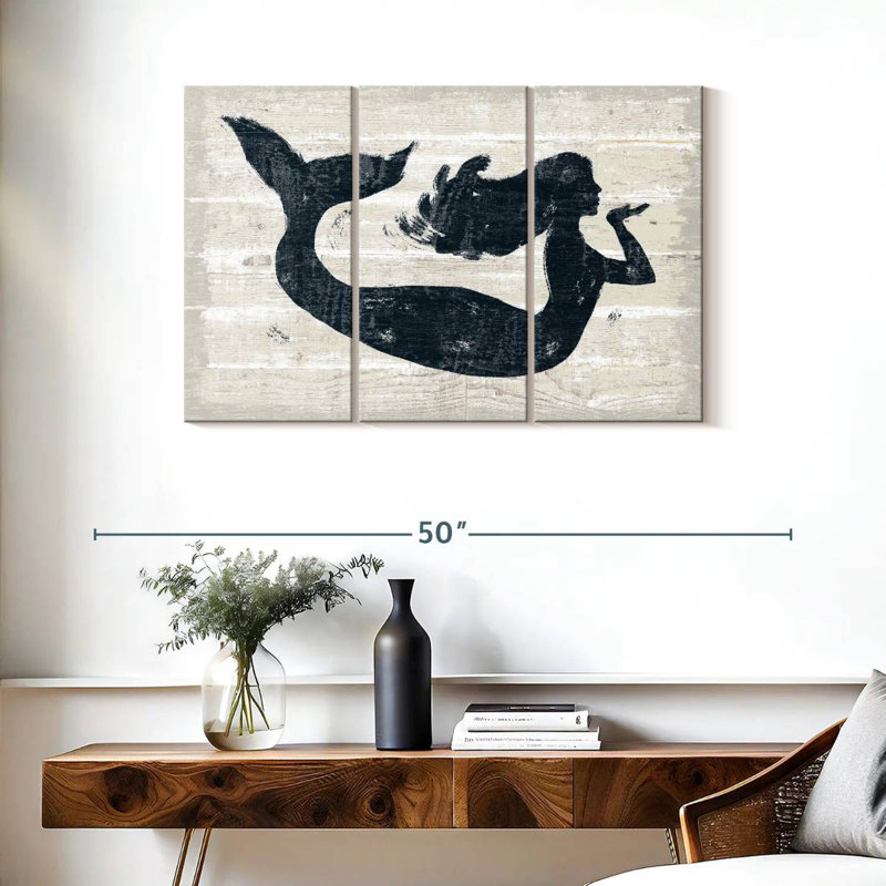 Kelan Driftwood Coast I - bleu, H 24 po x l 38 po
