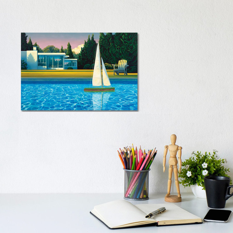 Shimmer by Ross Jones - Wrapped Canvas Print, 20.32 cm H x 30.48 cm W