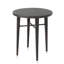 Table de bar d'extérieur, élément de formation en fer et toutes saisons, H 41 po x l 32,5 po, construction multi-marques brun reconnaissable, hauteur, largeur, longueur, couleur principale