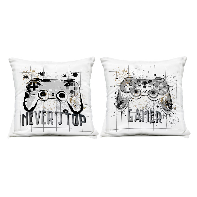 Ensemble de coussins d'extérieur 2 pièces Gamer