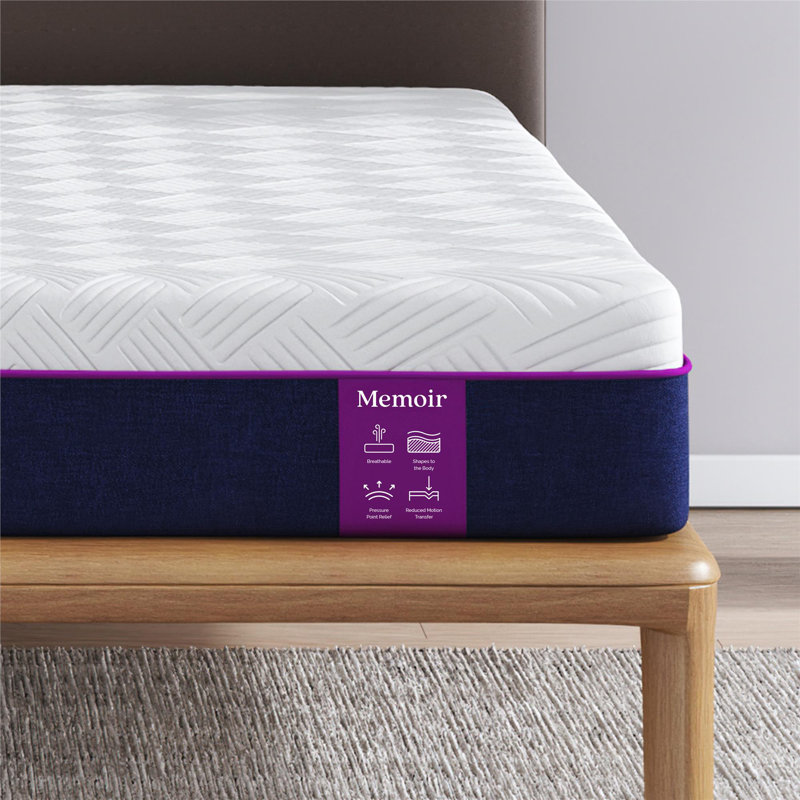 Signature Sleep 8" Twin Memory Foam Mattress with Viscose Cover