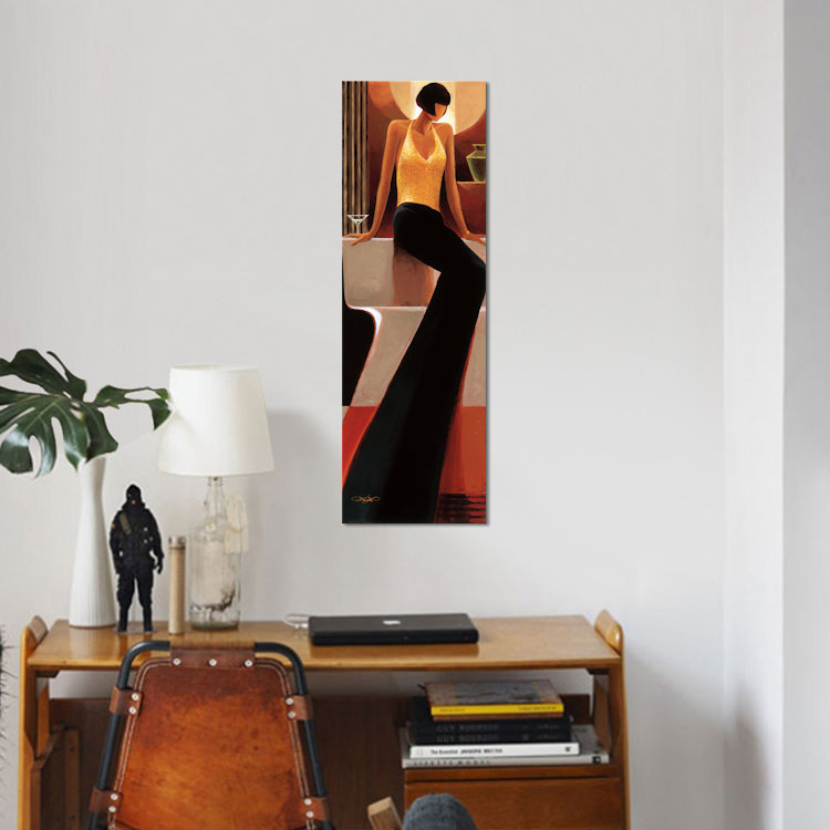 «Mystique», reproduction d'impression sur toile tendue, H 72 po x l 24 po x P 1,5 po, Toile tendue
