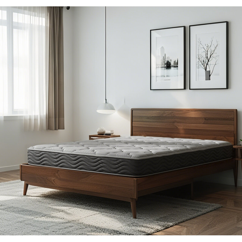Hybrid Firm Mattress With Pocketed Coils, 8", Full