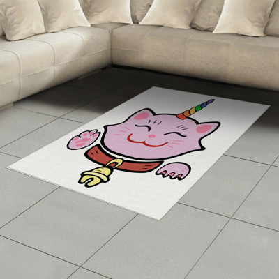 Tapis décoratif Fontenot Unicorn