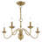 Seiling 5 - Light Steel Dimmable Chandelier-835073896