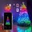 Sapin de Noël vert 4 pi 6 po avec lumières DEL