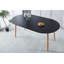 Table extensible, table à manger, table de bureau, table basse, pieds en bois, plateau en bois aggloméré, 100/140 / 180x100x75cm-2002170045