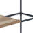 Brantley Oak & Sandy Black Finish Bookshelf-64320457