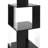 -degree Rotating Bookshelf Particle Board Modern Design For Living Room