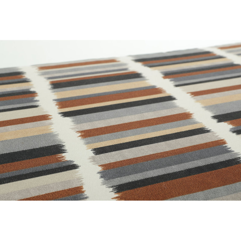 Ebony Multi Striped Indoor/Outdoor Lumbar Throw Pillow Set