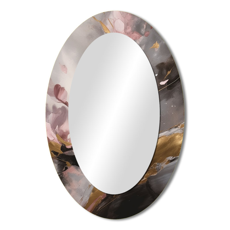 Miroir mural rose, 36 po x 24 po