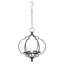 Bougeoir suspendu en métal 17 po x 17 po x 19 po-30690156