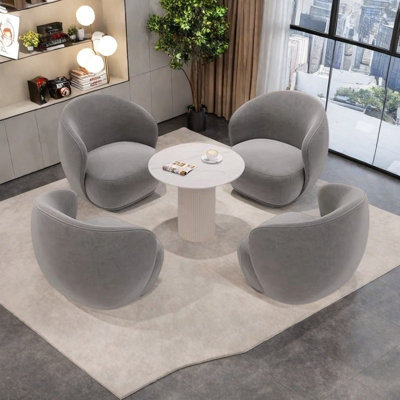 Light luxury fashion leisure sofa set