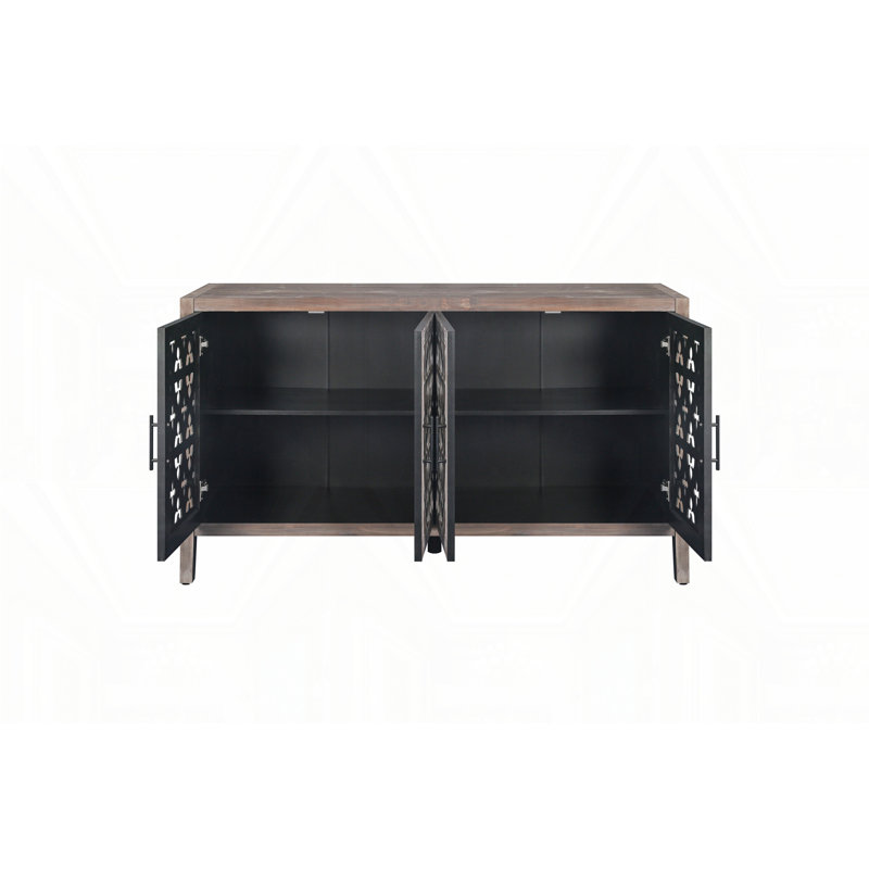 Armoire American Country, Brun antique