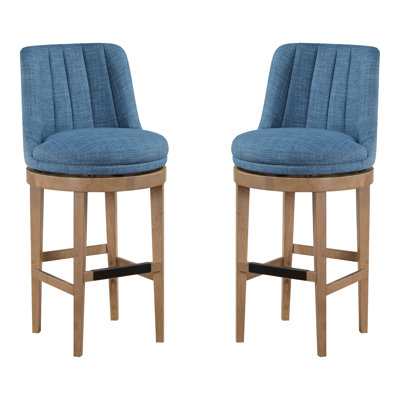 Jessabella Swivel Upholstered Counter Stool