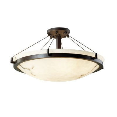 Keyon Resin Flush Mount