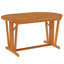 Charistil Oval Eucalyptus Extendable Outdoor Dining Table , 150cm cm W 100cm cm D