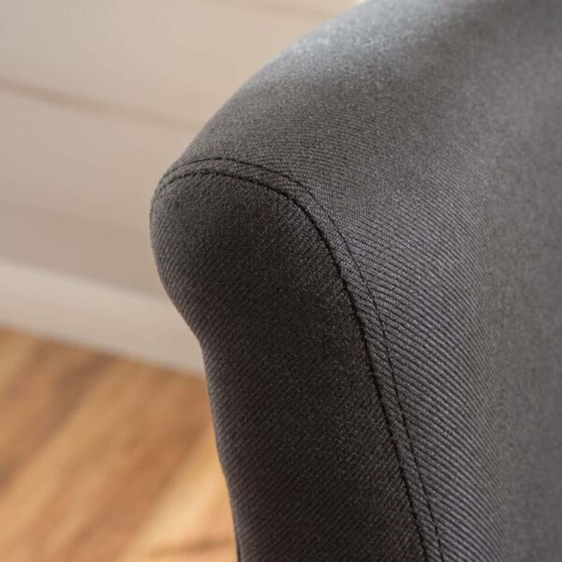 Cheeseman Swivel Stool, Black, Counter Stool (27. 5" Seat Height )