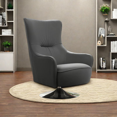Chaise rotative ergonomique à haut dossier